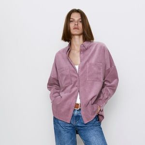 Zara CORDUROY Shirt